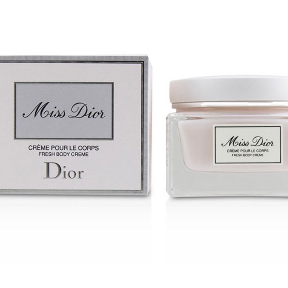 Miss Dior body cream